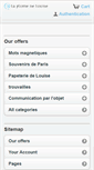Mobile Screenshot of laplumedelouise.fr